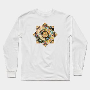 Maximalist Patchwork (printed) Long Sleeve T-Shirt